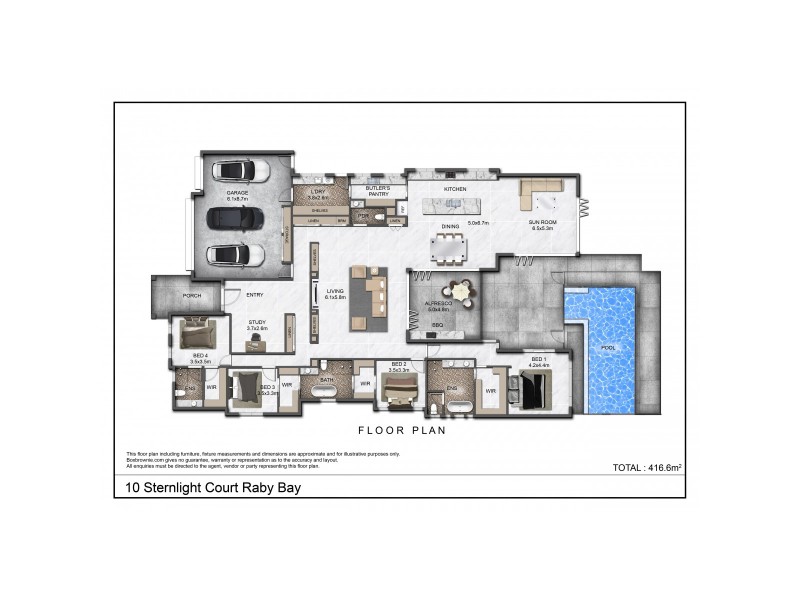 10 Sternlight Court, Raby Bay QLD 4163 Floorplan