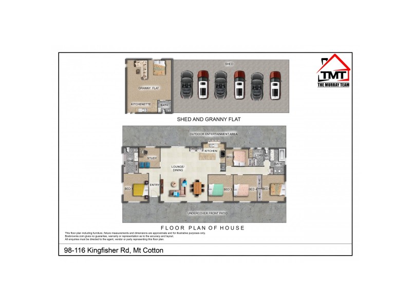 98 Kingfisher Road, Mount Cotton QLD 4165 Floorplan