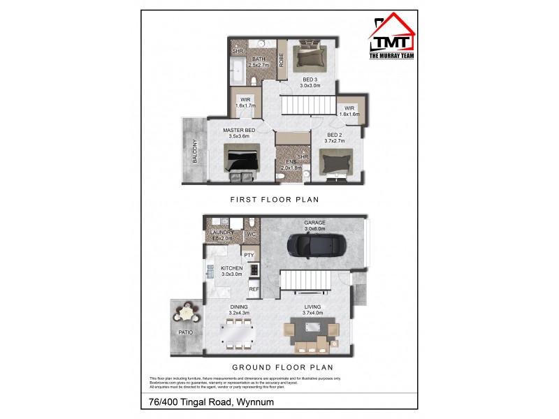 76/400 Tingal Road, Wynnum QLD 4178 Floorplan