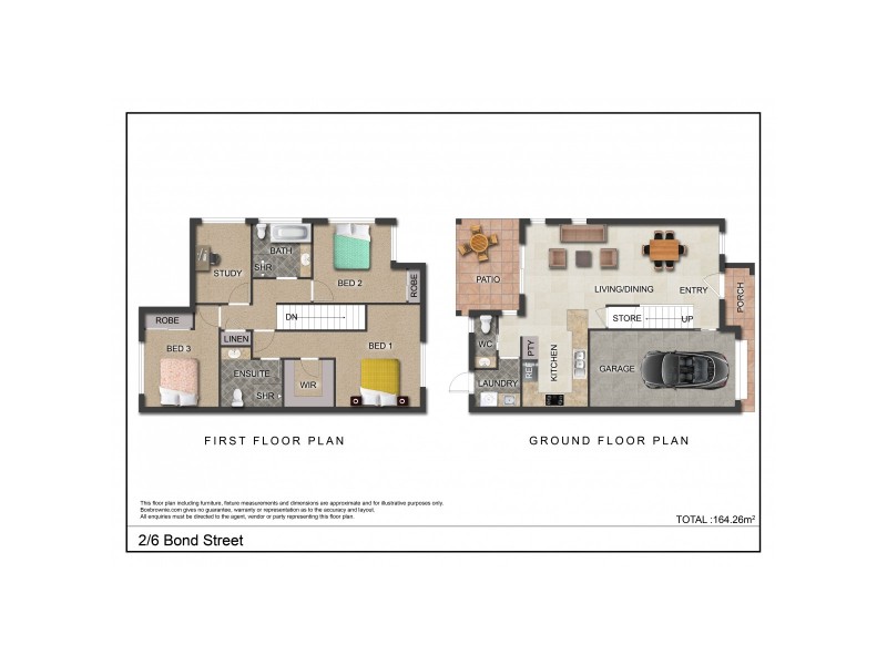 2/6 Bond Street, Cleveland QLD 4163 Floorplan