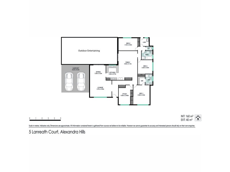 5 Lanreath Court, Alexandra Hills QLD 4161 Floorplan