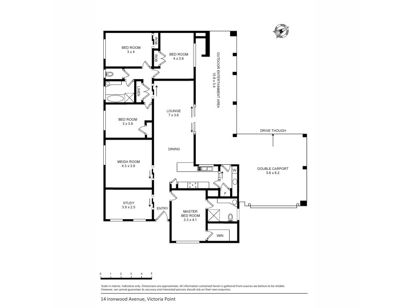 14 Ironwood Avenue, Victoria Point QLD 4165 Floorplan