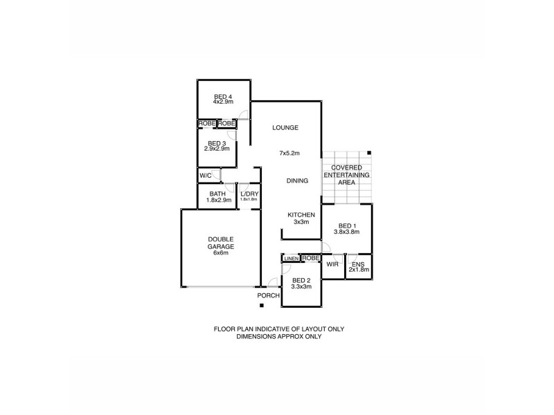 5 Louise Court, Eagleby QLD 4207 Floorplan