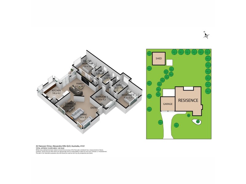 42 Hanover Drive, Alexandra Hills QLD 4161 Floorplan