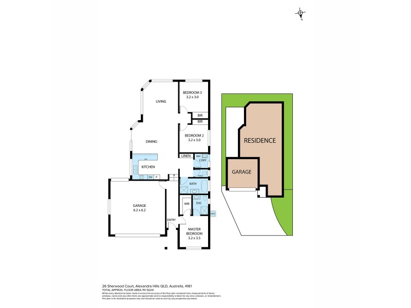 26 Sherwood Court, Alexandra Hills QLD 4161 Floorplan