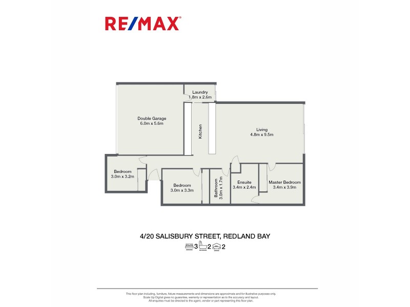 4/20 Salisbury Street, Redland Bay QLD 4165 Floorplan