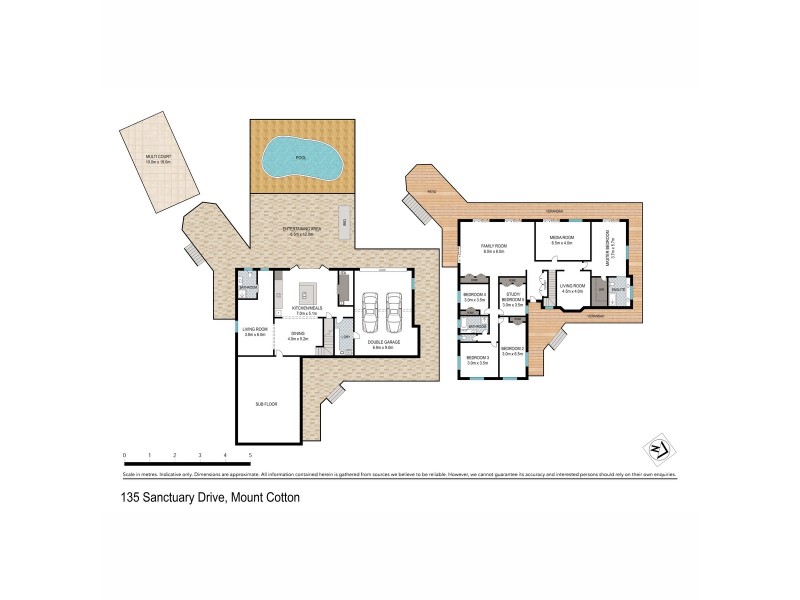 133-135 Sanctuary Drive, Mount Cotton QLD 4165 Floorplan