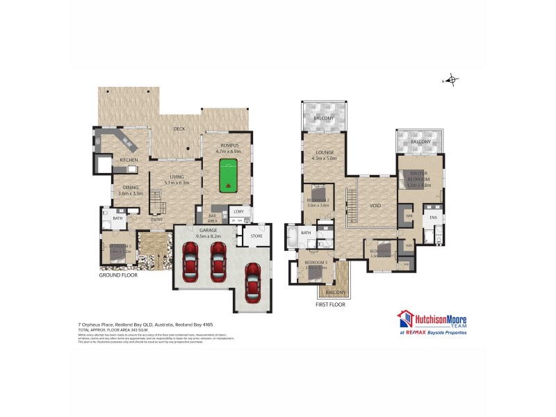 7 Orpheus Place, Redland Bay QLD 4165 Floorplan