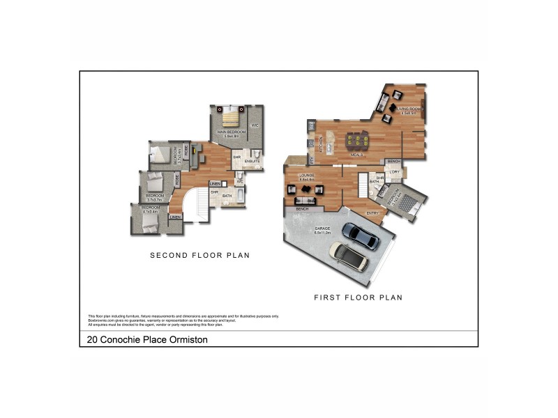 20 Conochie Place, Ormiston QLD 4160 Floorplan