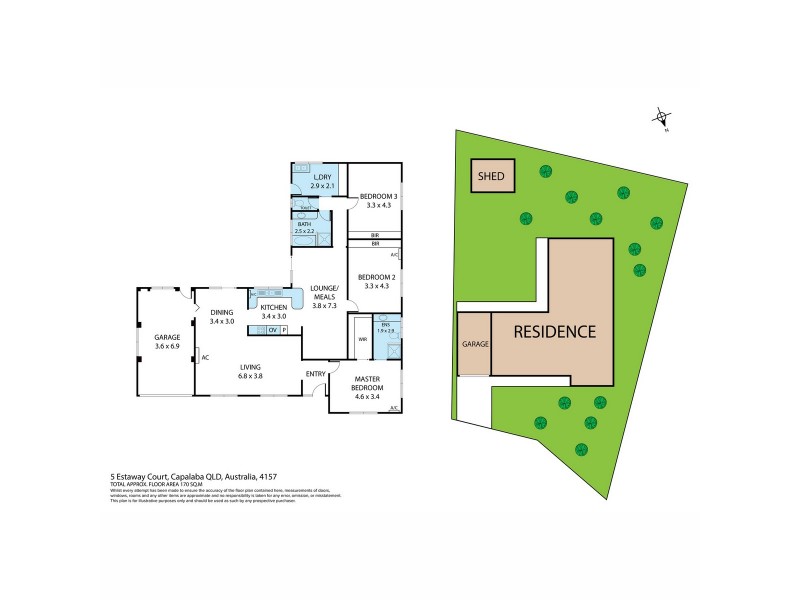 5 Estaway Court, Capalaba QLD 4157 Floorplan