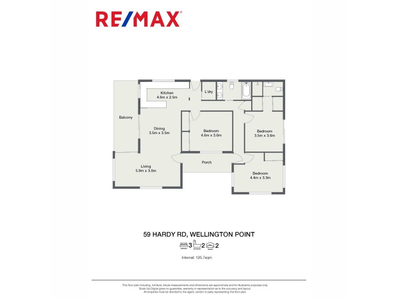 59 Hardy Road, Wellington Point QLD 4160 Floorplan