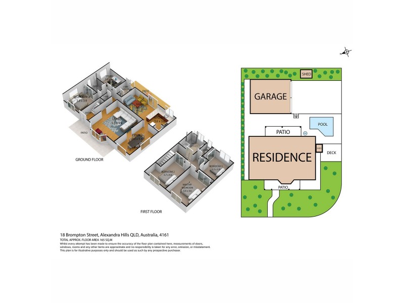 18 Brompton Street, Alexandra Hills QLD 4161 Floorplan