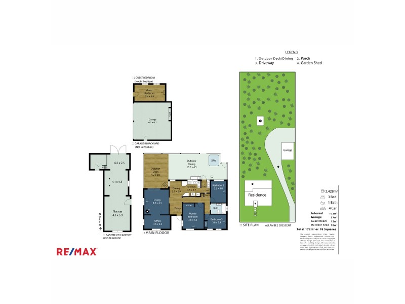 9 Allambee Crescent, Capalaba QLD 4157 Floorplan