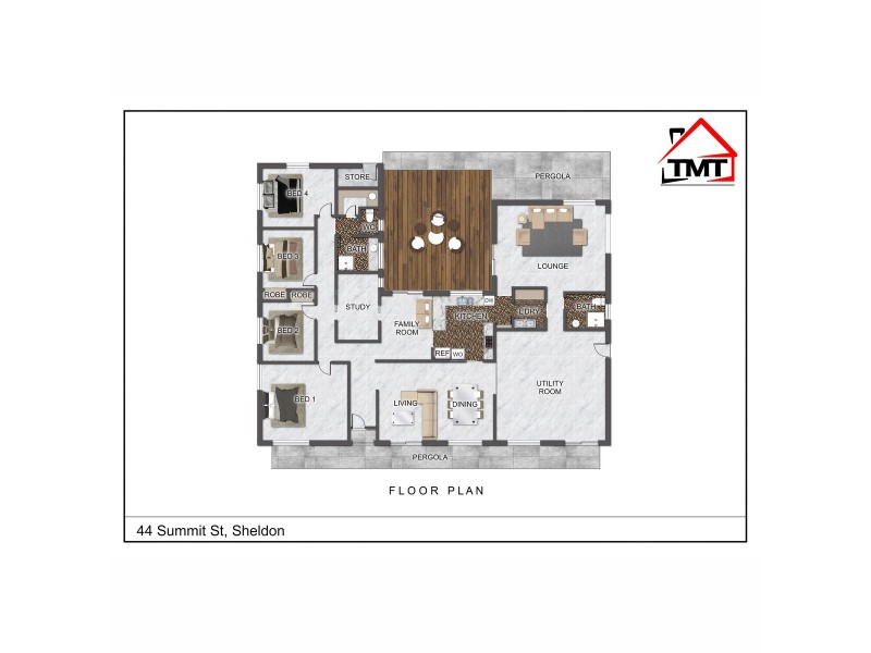 44 Summit Street, Sheldon QLD 4157 Floorplan