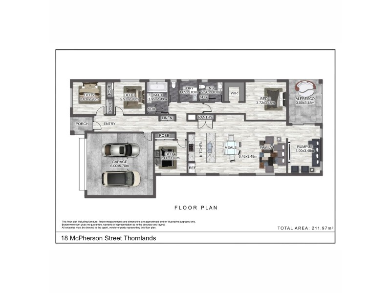 18 McPherson Street, Thornlands QLD 4164 Floorplan