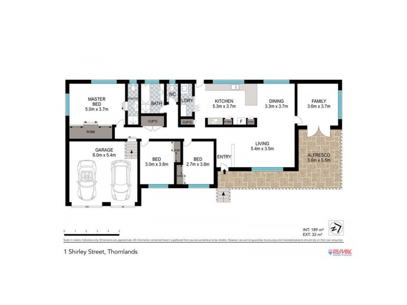 1 Shirley Street, Thornlands QLD 4164 Floorplan