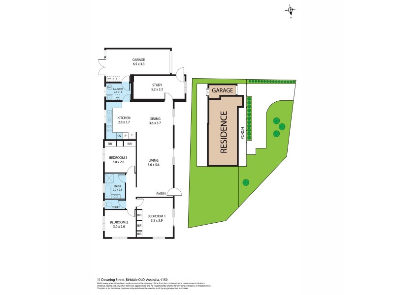 11 Downing Street, Birkdale QLD 4159 Floorplan