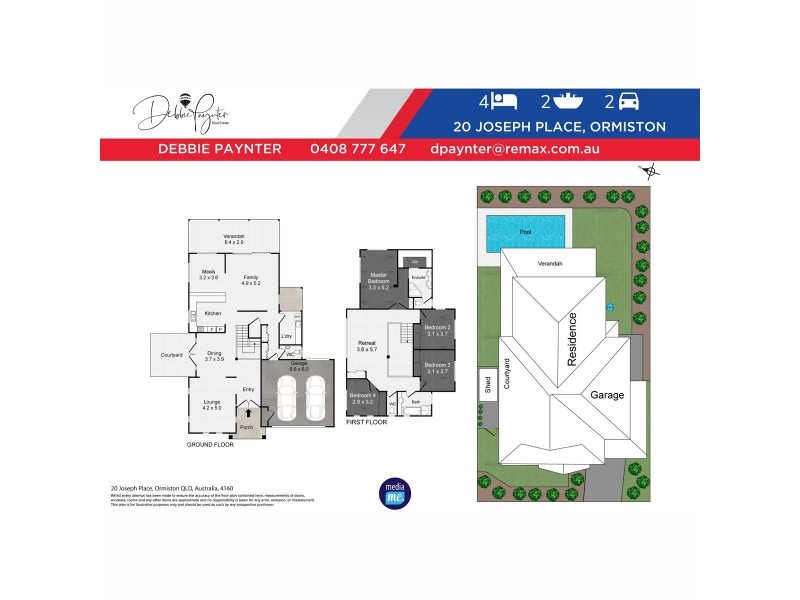 20 Joseph Place, Ormiston QLD 4160 Floorplan