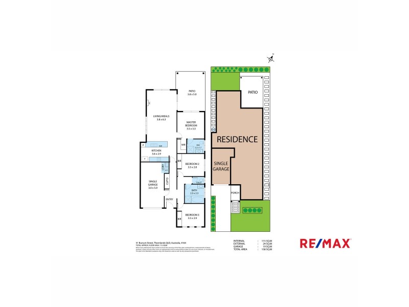 51 Burrum Street, Thornlands QLD 4164 Floorplan