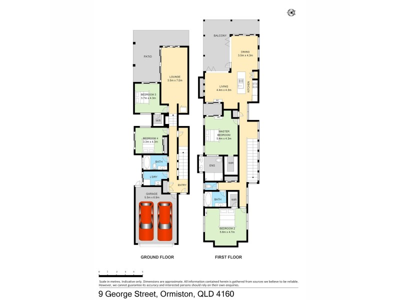 9 George Street, Ormiston QLD 4160 Floorplan