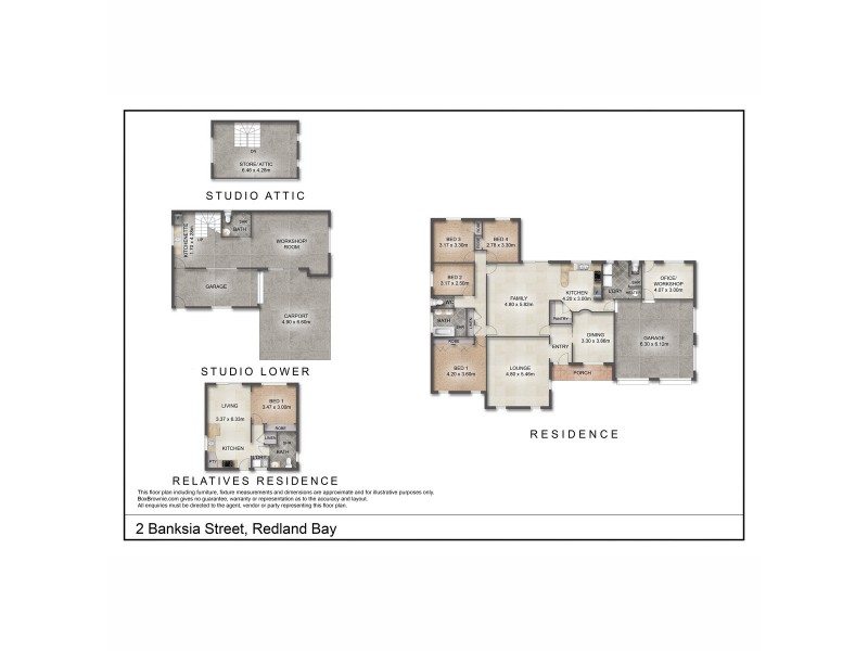 2 Banksia Street, Redland Bay QLD 4165 Floorplan