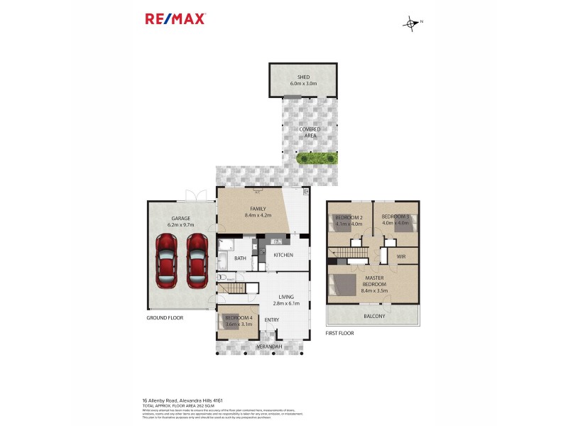 16 Allenby Road, Alexandra Hills QLD 4161 Floorplan