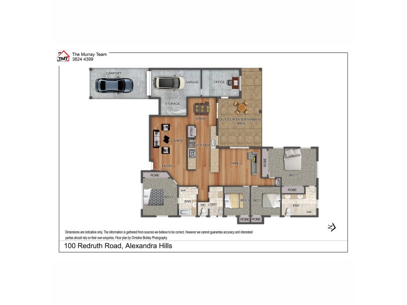 100 Redruth Road, Alexandra Hills QLD 4161 Floorplan