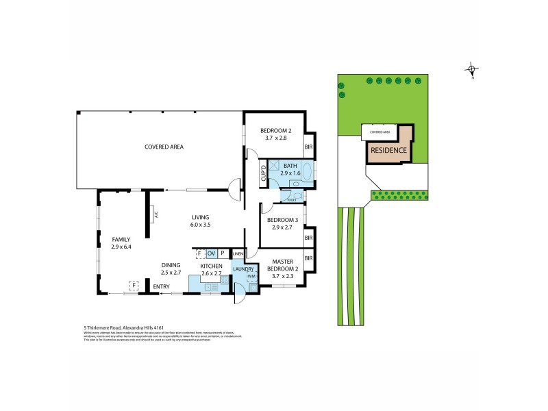 5 Thirlemere Road, Alexandra Hills QLD 4161 Floorplan