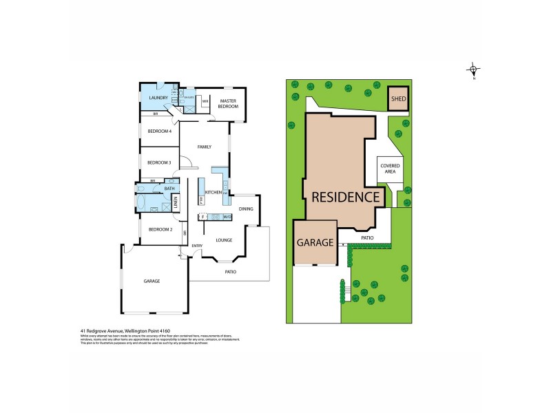 41 Redgrove Avenue, Wellington Point QLD 4160 Floorplan