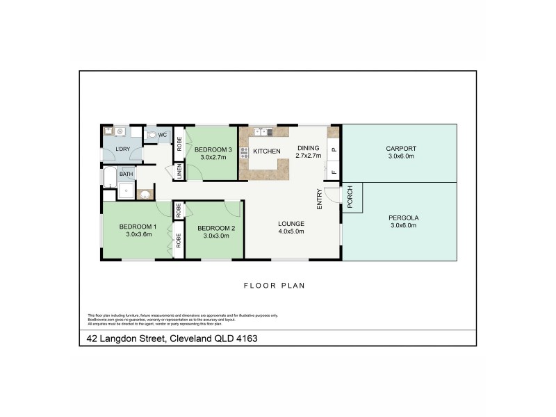 42 Langdon Street, Cleveland QLD 4163 Floorplan