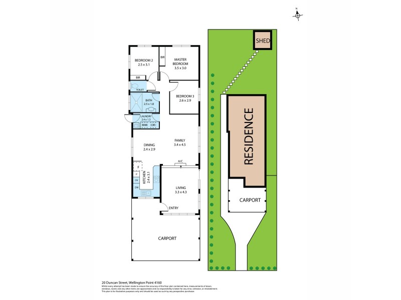 20 Duncan Street, Wellington Point QLD 4160 Floorplan