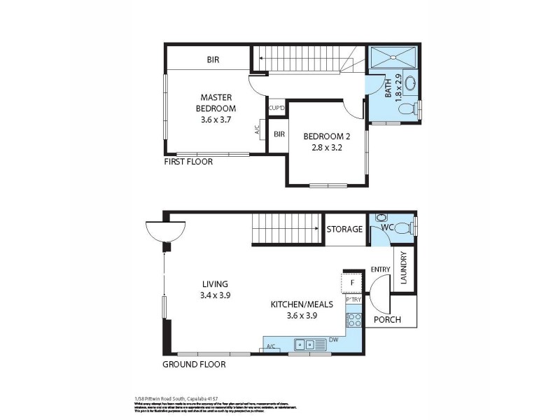 1/38 Pittwin Road South, Capalaba QLD 4157 Floorplan