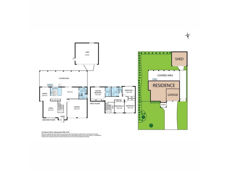 25 Glover Drive, Alexandra Hills QLD 4161 Floorplan