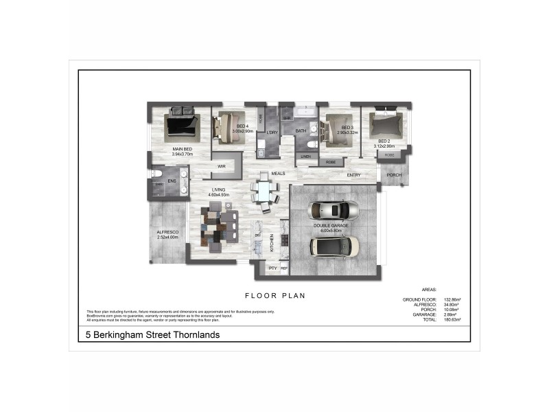 5 Berkingham Street, Thornlands QLD 4164 Floorplan