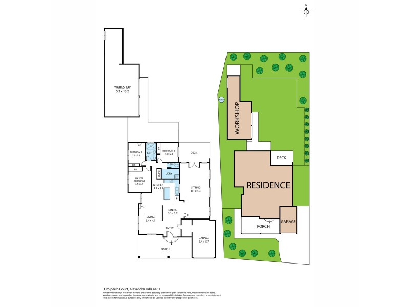 3 Polperro Court, Alexandra Hills QLD 4161 Floorplan