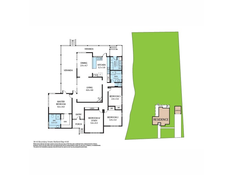 41-43 Boundary Street, Redland Bay QLD 4165 Floorplan