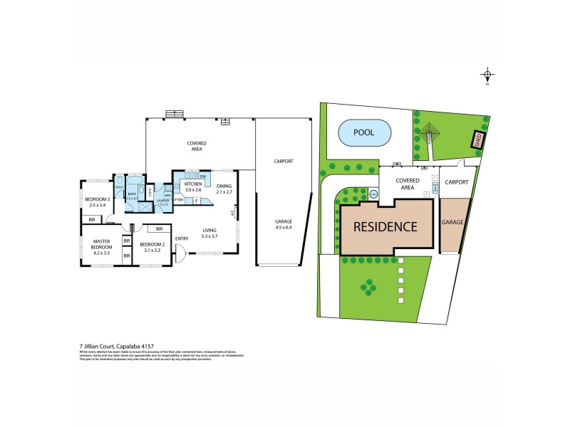 7 Jillian Court, Capalaba QLD 4157 Floorplan