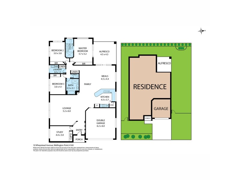 10 Whepstead Avenue, Wellington Point QLD 4160 Floorplan