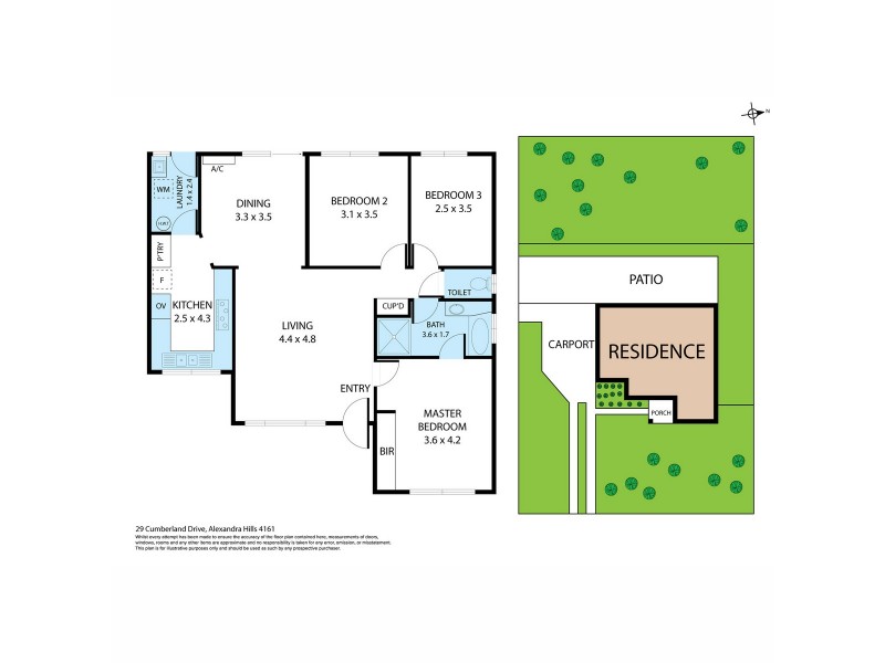 29 Cumberland Drive, Alexandra Hills QLD 4161 Floorplan