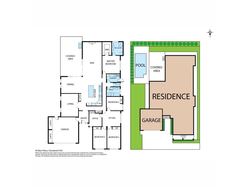 4A Bass Place, Cleveland QLD 4163 Floorplan