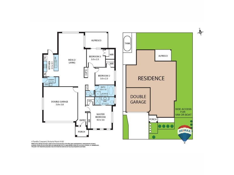 4 Torello Crescent, Victoria Point QLD 4165 Floorplan