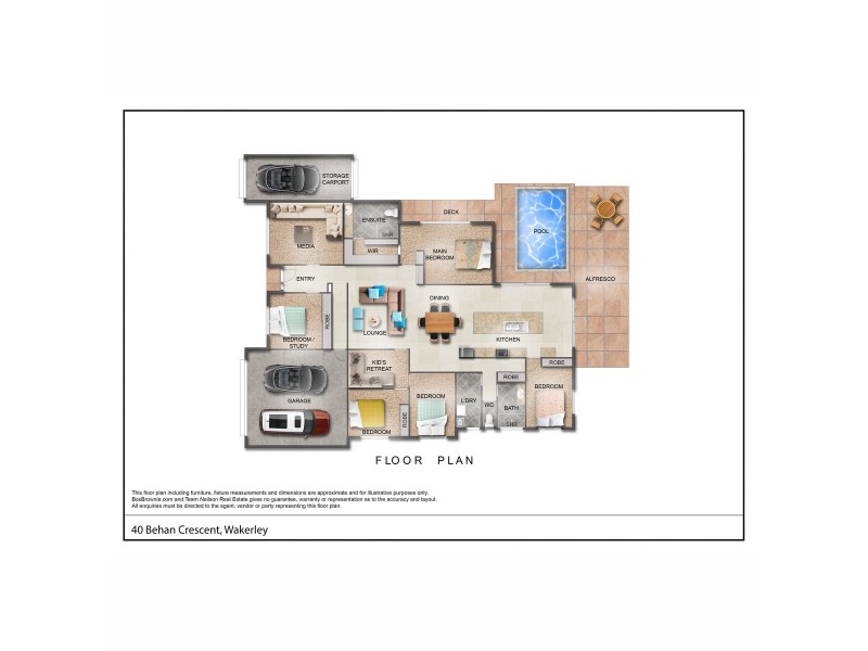 40 Behan Crescent, Wakerley QLD 4154 Floorplan