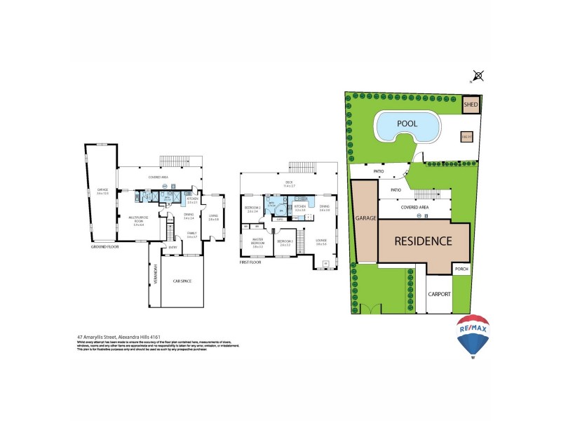 47 Amaryllis Street, Alexandra Hills QLD 4161 Floorplan