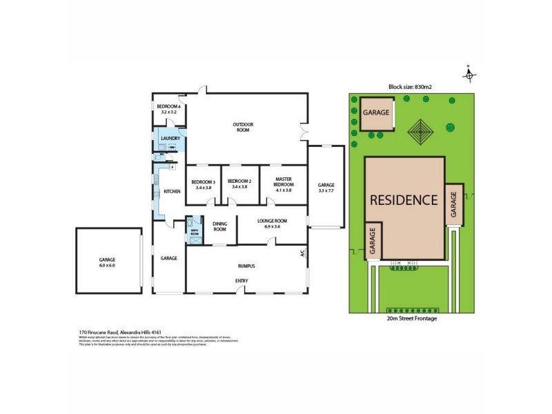 170 Finucane Road, Alexandra Hills QLD 4161 Floorplan