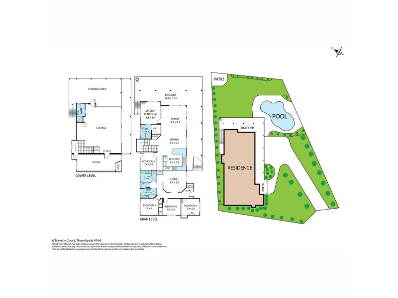 6 Trevally Court, Thornlands QLD 4164 Floorplan
