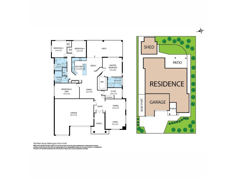 589 Main Road, Wellington Point QLD 4160 Floorplan