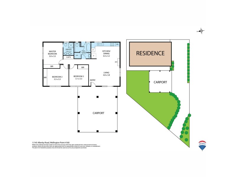 1/143-145 Allenby Road, Wellington Point QLD 4160 Floorplan
