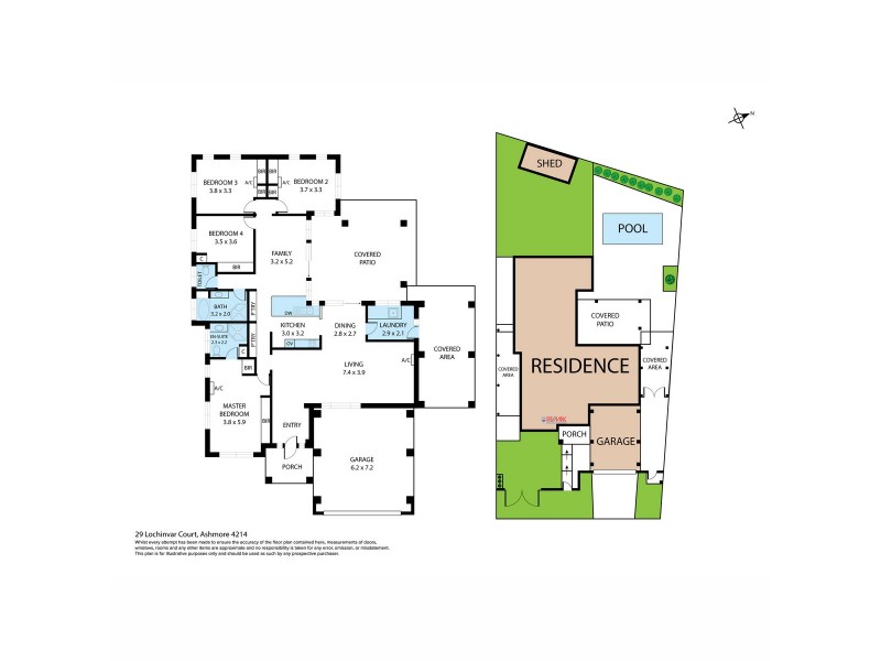 29 Lochinvar Court, Ashmore QLD 4214 Floorplan