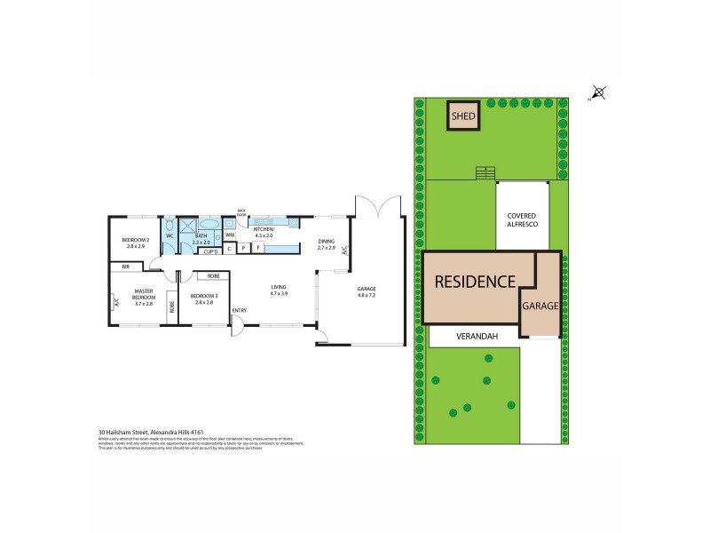 30 Hailsham Street, Alexandra Hills QLD 4161 Floorplan