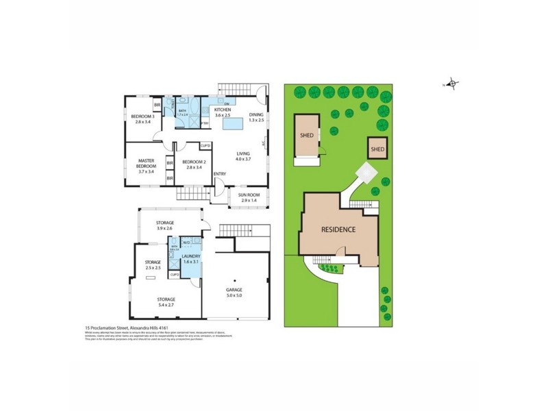 15 Proclamation Street, Alexandra Hills QLD 4161 Floorplan